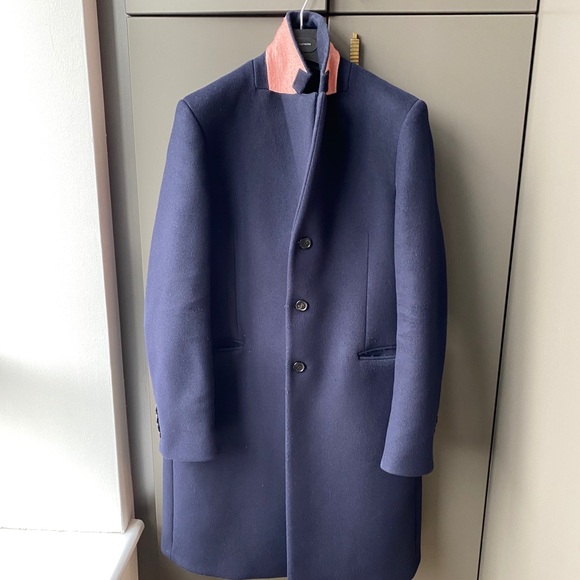 Navy Blue Acne Coat - Picture 5 of 5